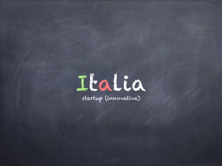 startup (innovative)
Italia
 