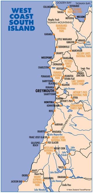 GOLDEN BAY TASMAN BAY 
ABEL TASMAN 
NATIONAL PARK 
MOTUEKA NELSON 
TAKAKA 
TOTORANUI 
Heaphy Track 
KAHURANGI 
NATIONAL 
P...
