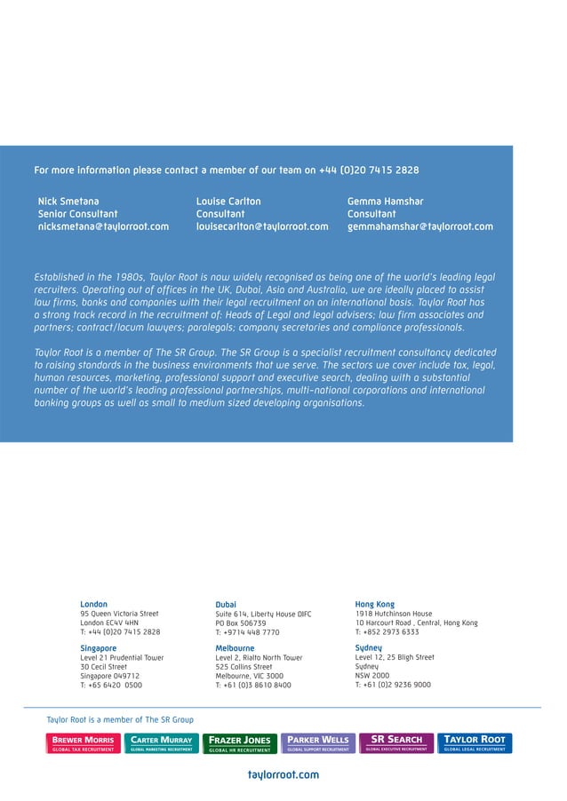 West end salary survey 2012