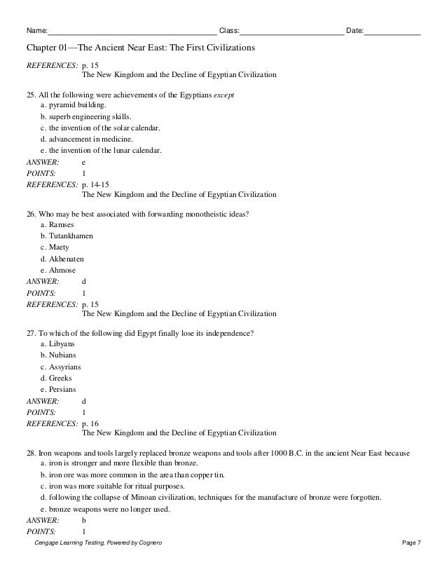 Western Civilization A Brief History 11th Edition Perry Test - 