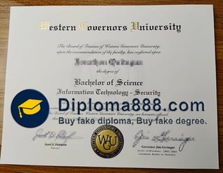 Where to obtain replacement Western Governors University diploma?