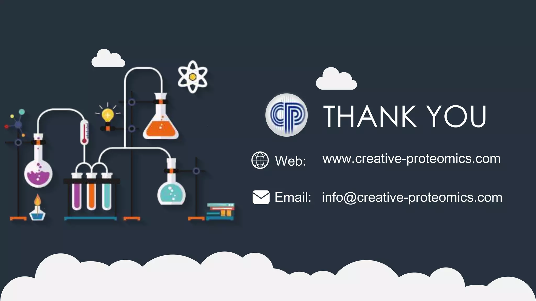 THANK YOULOGO
Web: www.creative-proteomics.com
Email: info@creative-proteomics.com
 