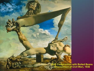 Soft Construction with Boiled Beans (Premonition of Civil War), 1936 