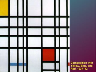Composition with Yellow, Blue, and Red, 1937–42 