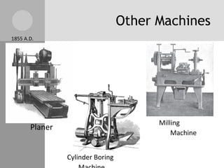 Other Machines 1855 A.D. Cylinder Boring Machine Planer  Milling Machine 