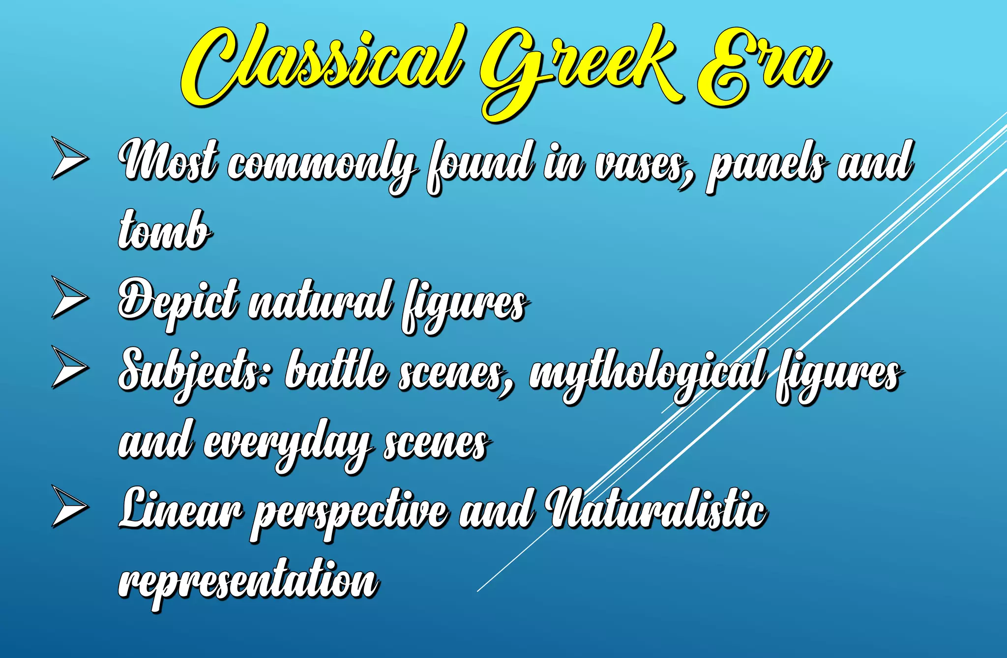 Western classical art tradition PPT