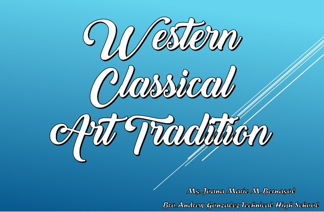 Western Classical Art Tradition