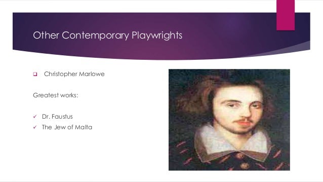 western classical plays christopher marlowe famous works