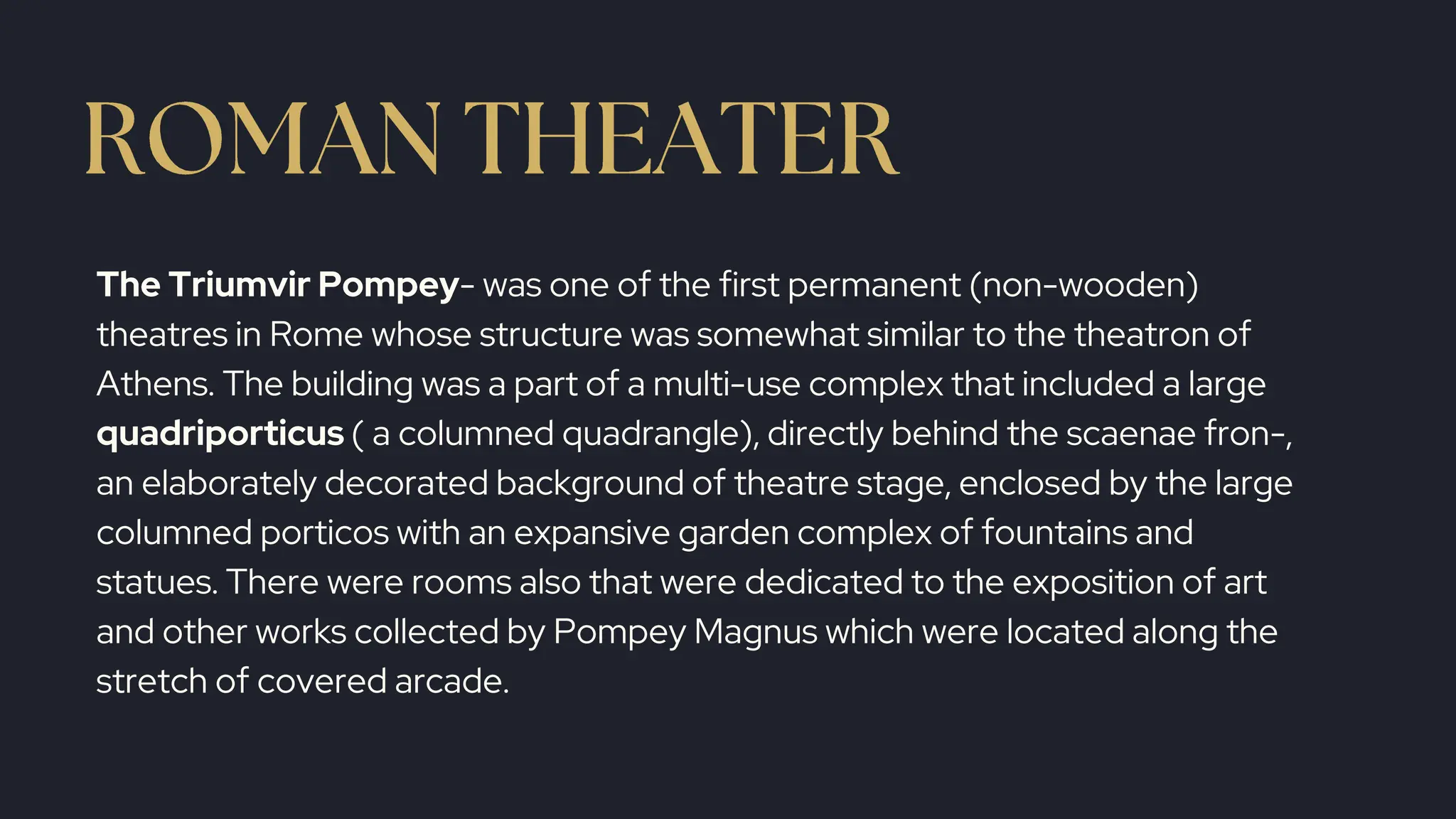 Theatron Roma western classical theater and opera.pptx