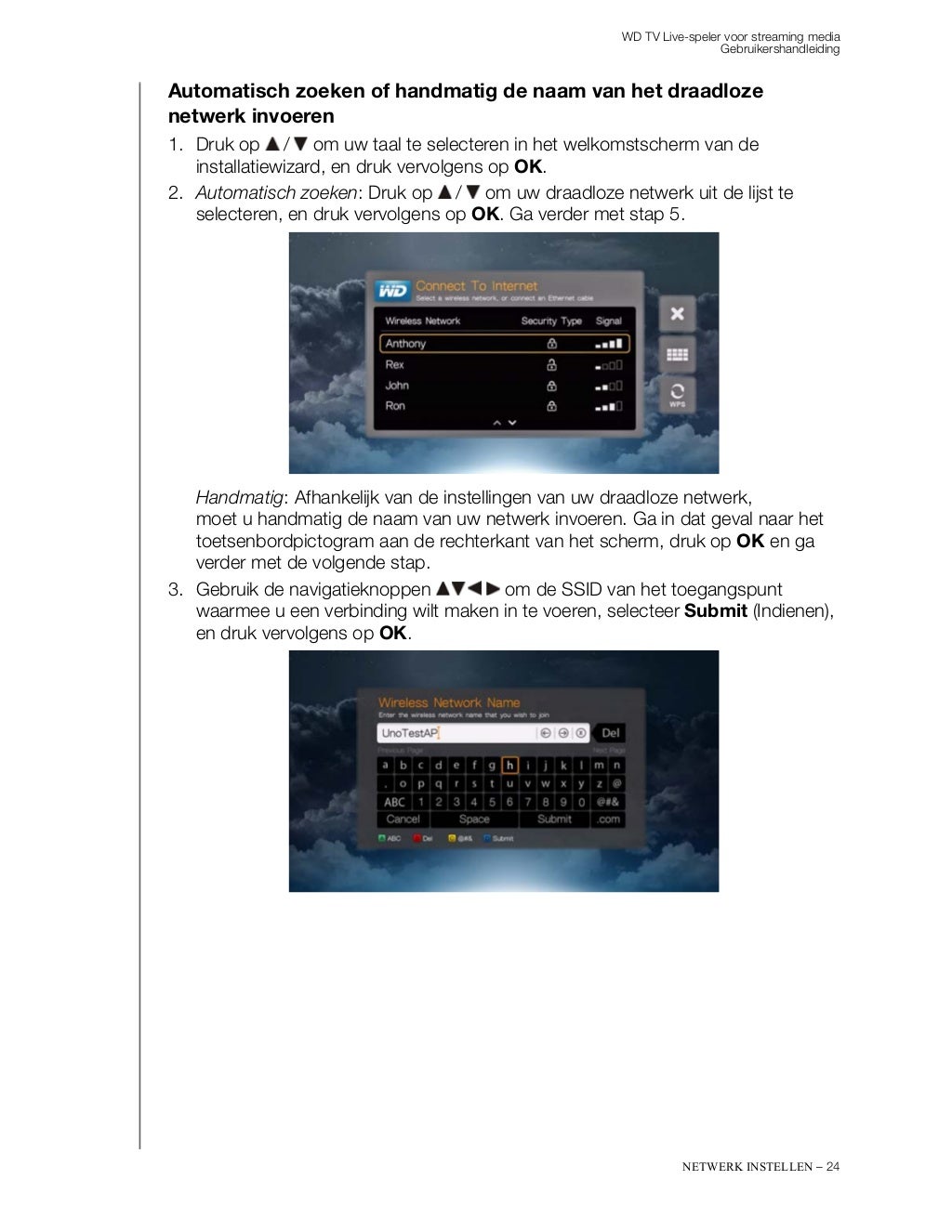 Western Digital Handleiding, Dutch Language. Nederlandse Handleiding