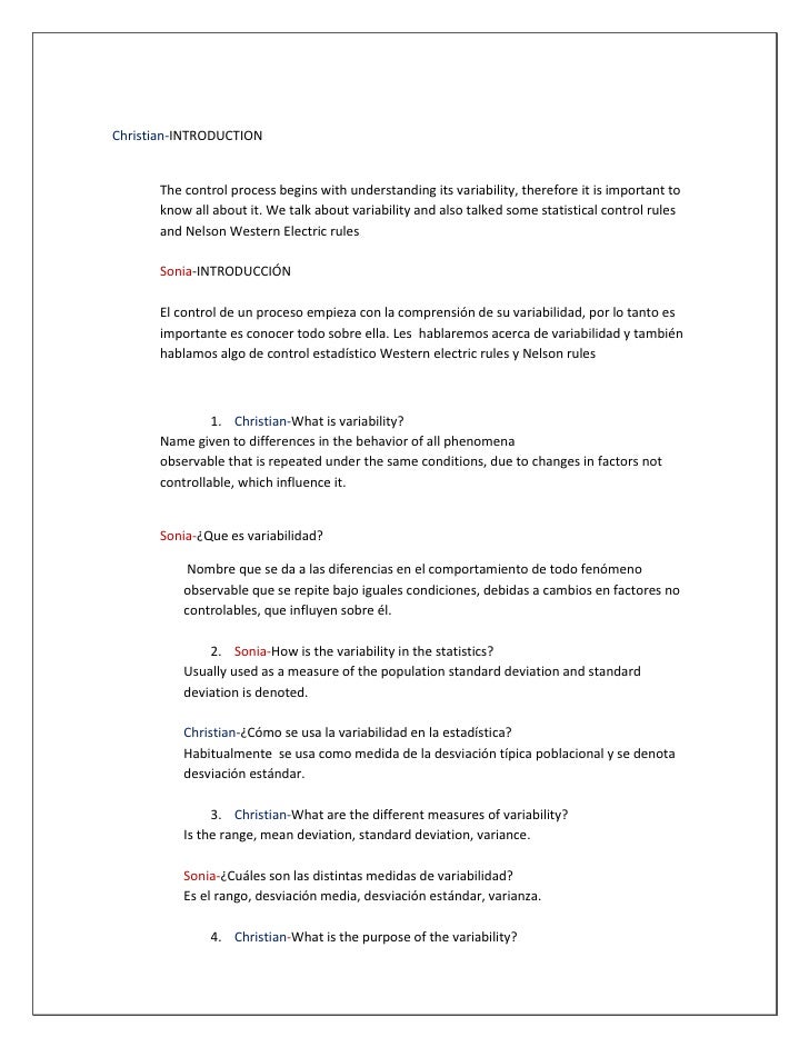 Western electric rules