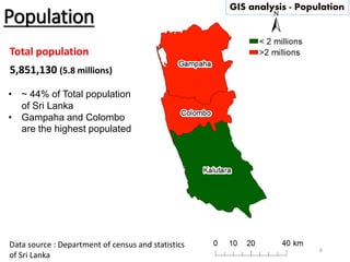 Western Province Map Sri Lanka Western Province Of Sri Lanka