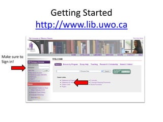 Western Faculty Research Workshop