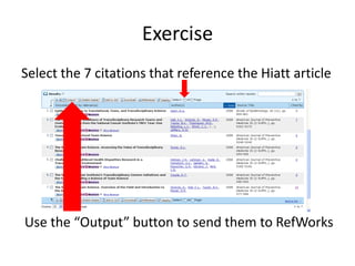 Western Faculty Research Workshop