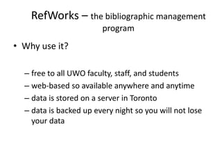 Western Faculty Research Workshop