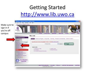 Western Faculty Research Workshop