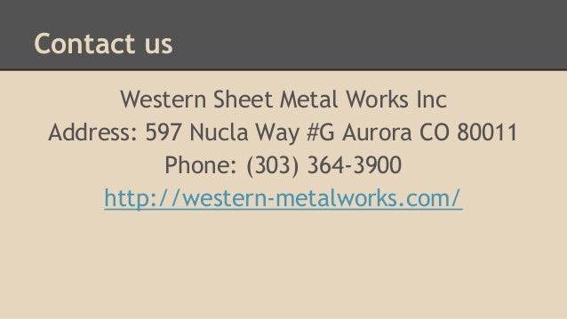 western sheet metal works inc your hvac contractor in aurora co western sheet metal