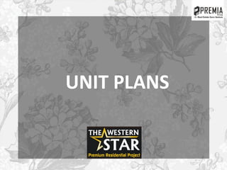 UNIT PLANS
 