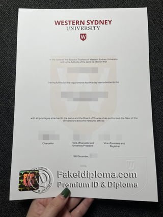 Western Sydney University degree | PDF