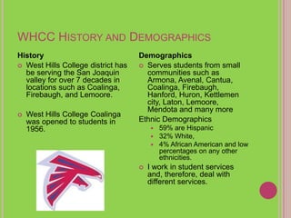 WHCC Student Services Guide | PPT