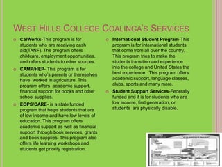 WHCC Student Services Guide | PPT