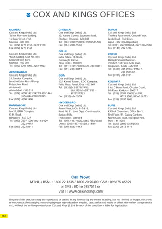West India Tour Bharat Deko Packages by Cox and Kings | PDF