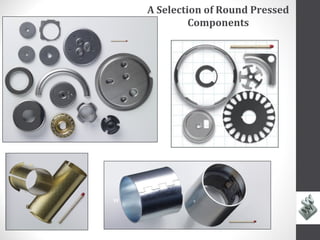 A Selection of Round Pressed
             Components




w
 
