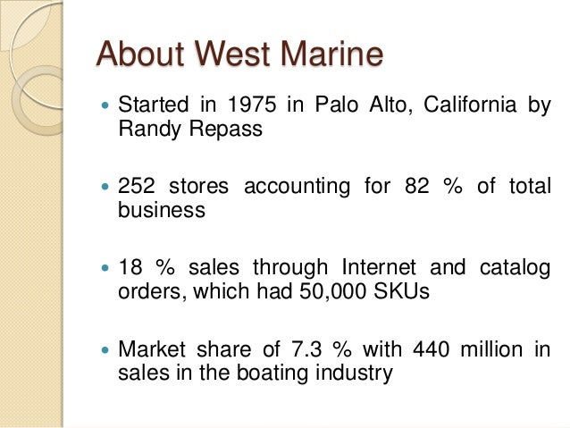 11BM60048 2 About West Marine 11BM60048 2 About West Marine