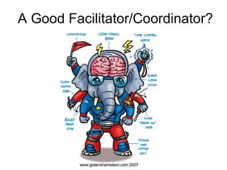 A Good Facilitator/Coordinator?
