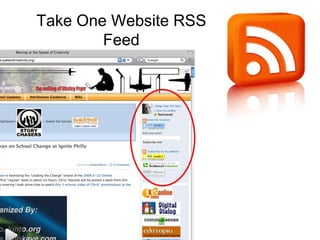 Take One Website RSS Feed