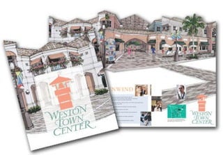 Weston Town Center promotional brochure