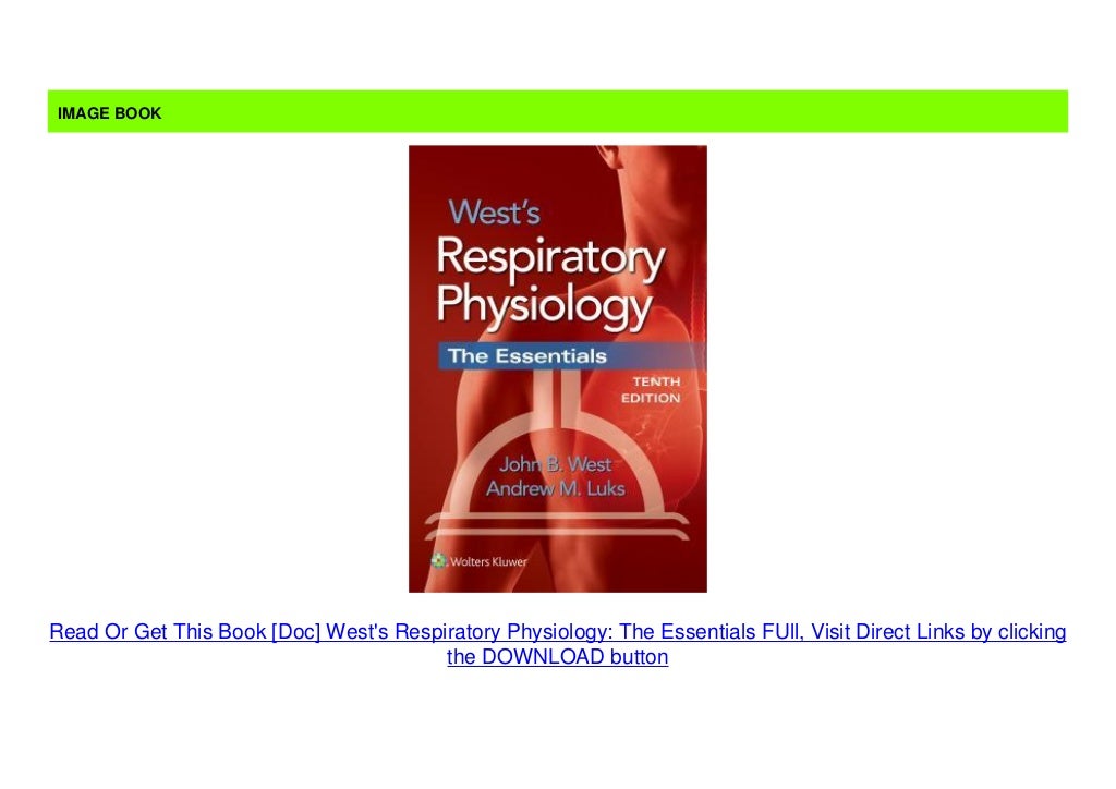 [PDF] West's Respiratory Physiology The Essentials Epub
