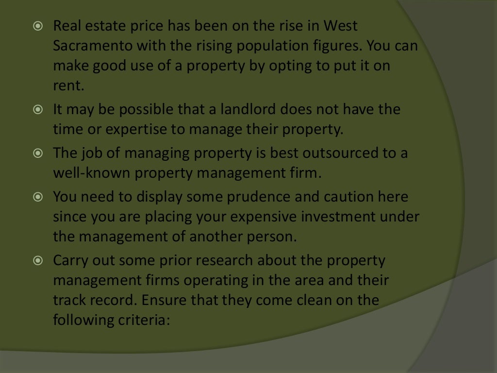 S&S property Management Is One Of The Best West Sacramento Property
