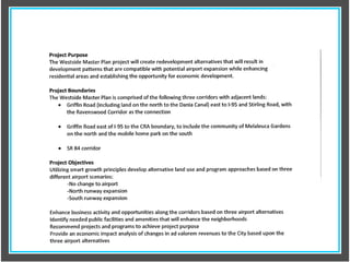 West Side Master Plan Report | PPT | Developmental Sites | Real Estate