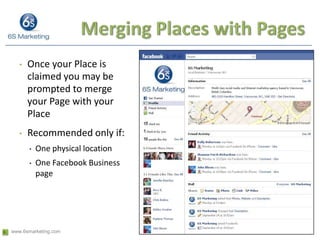Incentivize Check-InsOffers discounts to customers who check-inSimilar to Foursquare or Yelp discounts but to a larger audienceIs 15% enough to get someone in off the street?Make compelling offers and dealsFocus on loyalty, not discounting