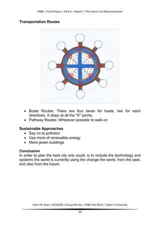 ENBE | Final Project | Part A – Report | The Future City Representation
Chan Pei Shan | 0318350 | Group Ms Ida | FNBE Feb ...