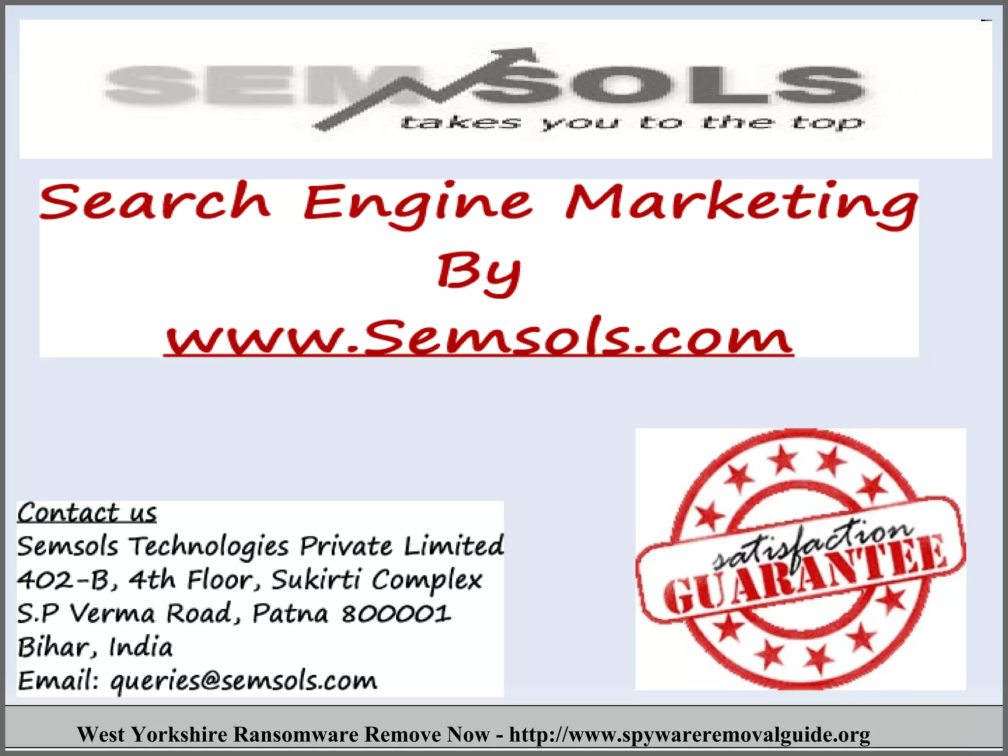 West Yorkshire Ransomware Remove Now - http://www.spywareremovalguide.org
 