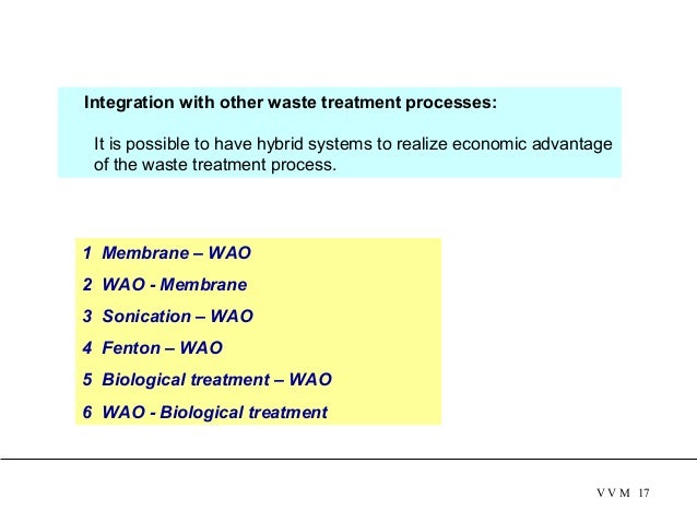 Integration with other waste treatment processes: It is possible to have hybrid systems to realize economic advantage of...