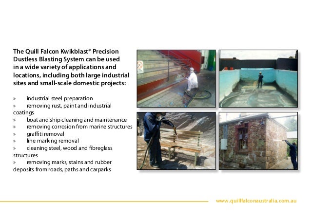 Wet Abrasive Blasting Equipment for Sale and Hire | Quill ...