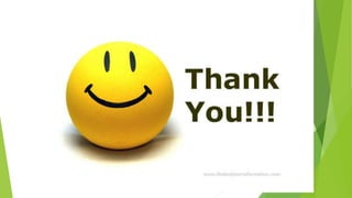 Wet III presentation On Factory visit 