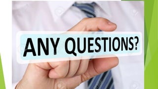 Wet III presentation On Factory visit 