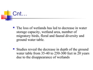 Remote Sensing And GIS Application In Wetland Mapping | PPT