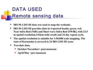 Remote Sensing And GIS Application In Wetland Mapping | PPT