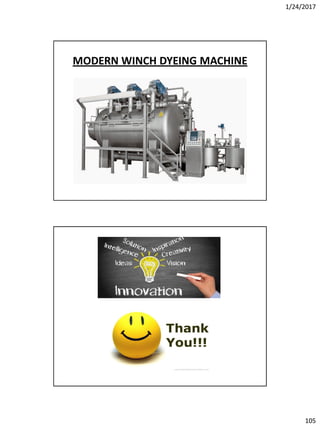 1/24/2017
105
MODERN WINCH DYEING MACHINE
 