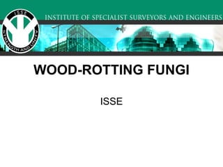 WOOD-ROTTING FUNGI ISSE 