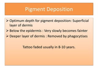 Deposition Rash Demonstration of Wet specimens | PPTX