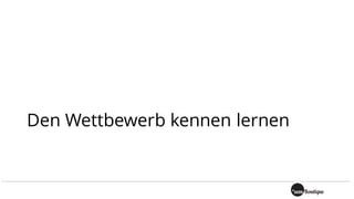 Den Wettbewerb kennen lernen
 