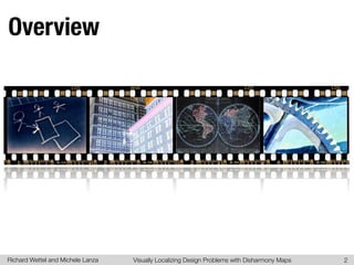 Visually Localizing Design Problems with Disharmony Maps
