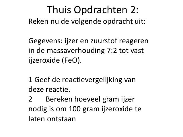 Wet van behoud van massa