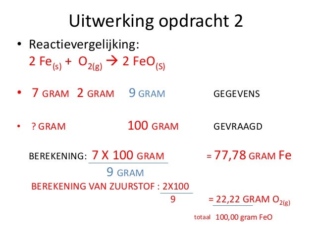 Wet van behoud van massa